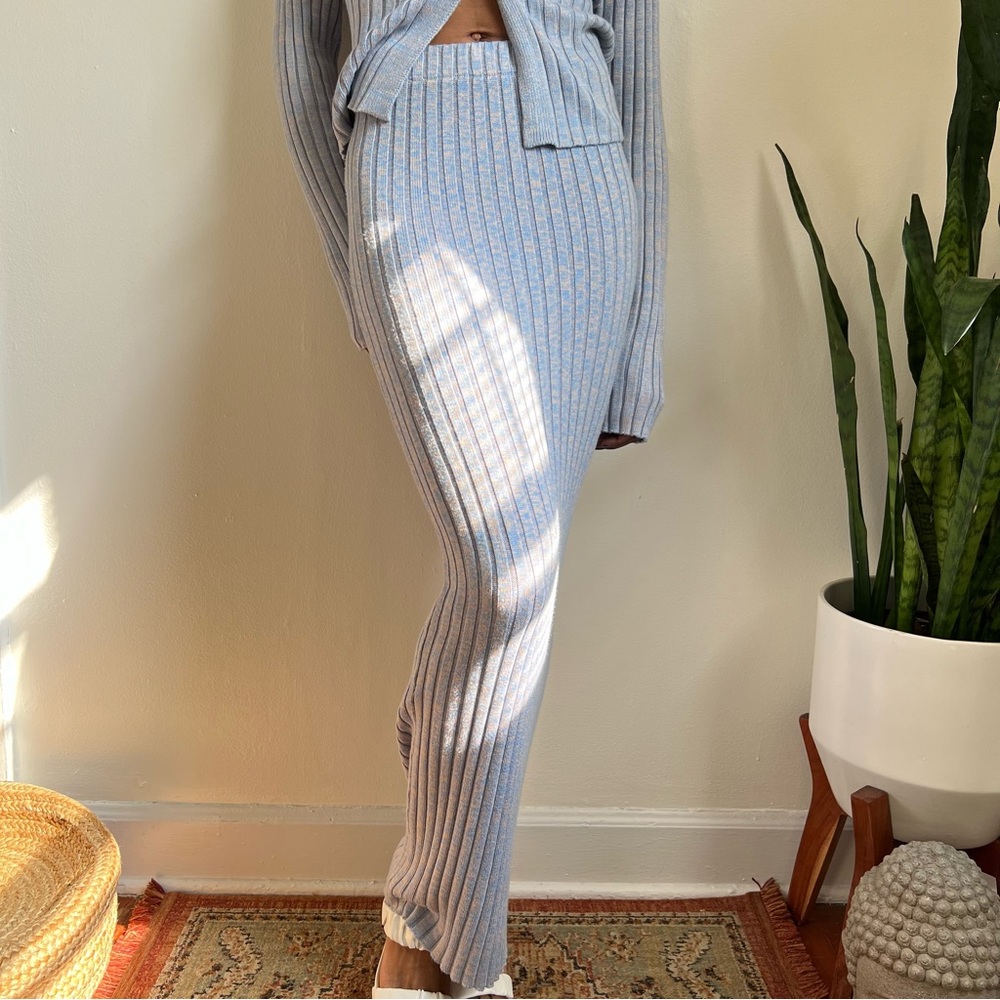 AFRM - Pinto Wide Rib Sweater Skirt